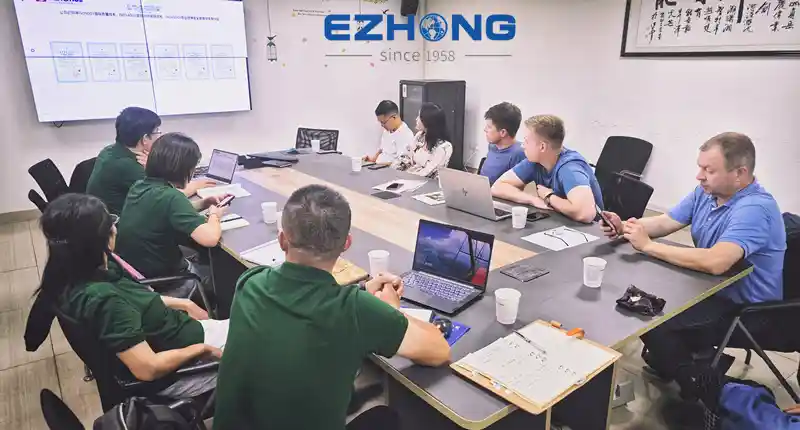 russia's-largest-steel-plant-inspects-ezhong-leveling-technology-2