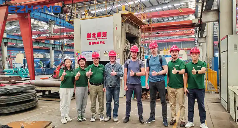 One Of Russia's Largest Steel Companies Inspected EZHONG