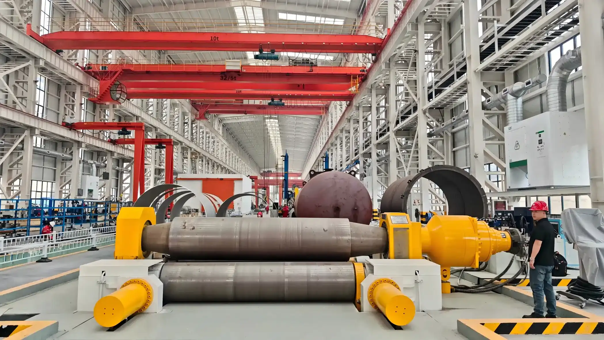 EZHONG heavy machinery factory ? 126,000m² manufacturing facility in Ezhou, Hubei