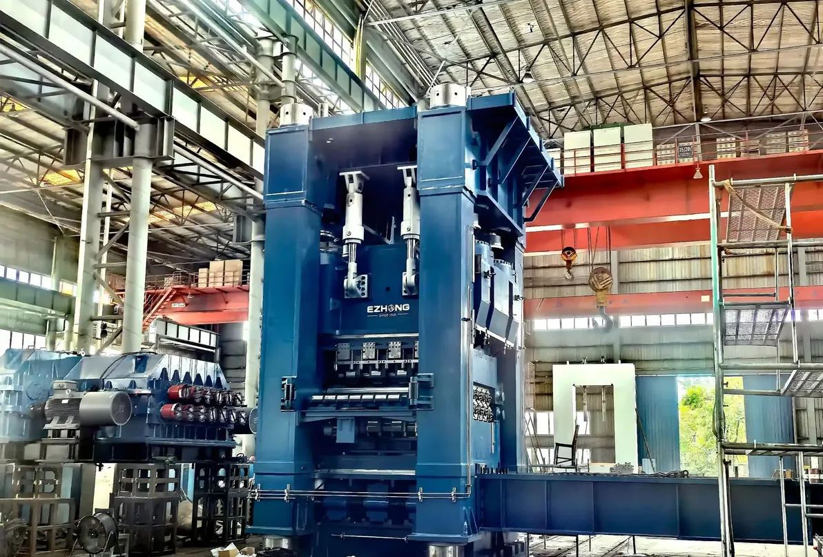 Hot plate leveling machine main components