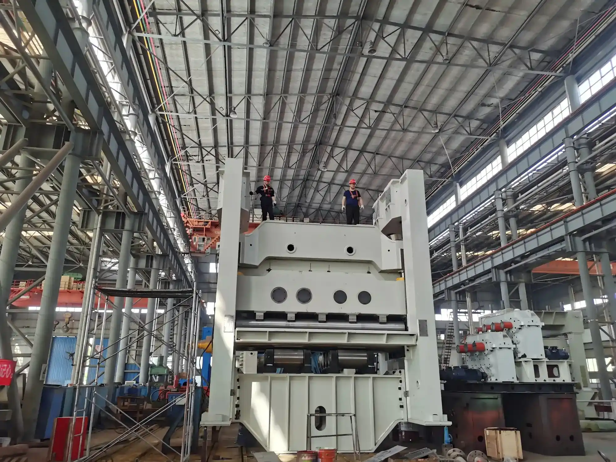 Armor Steel Plate Leveler Structure
