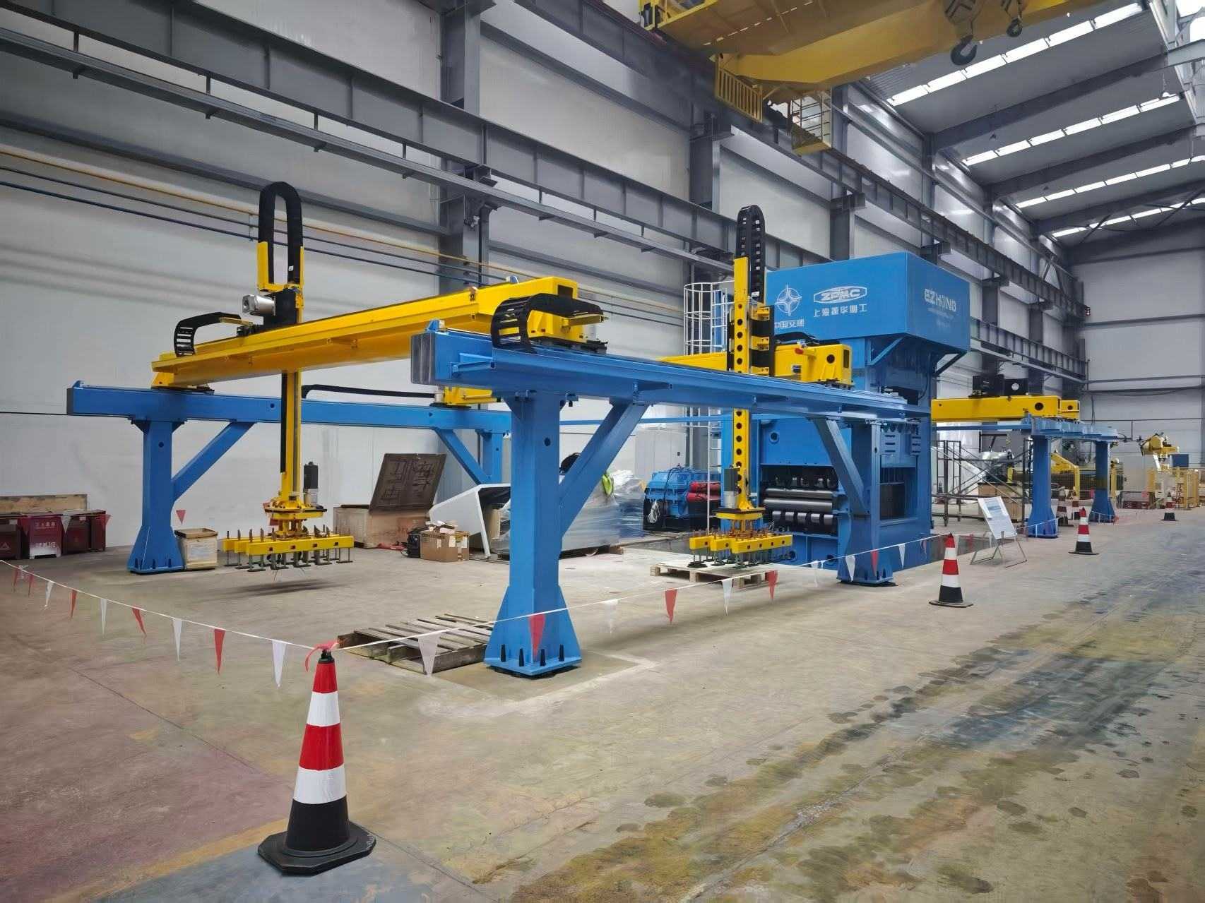 EZHONG Intelligent Leveling Production Line with 3D Vision Recognition and Gantry Robot Auto-Loading