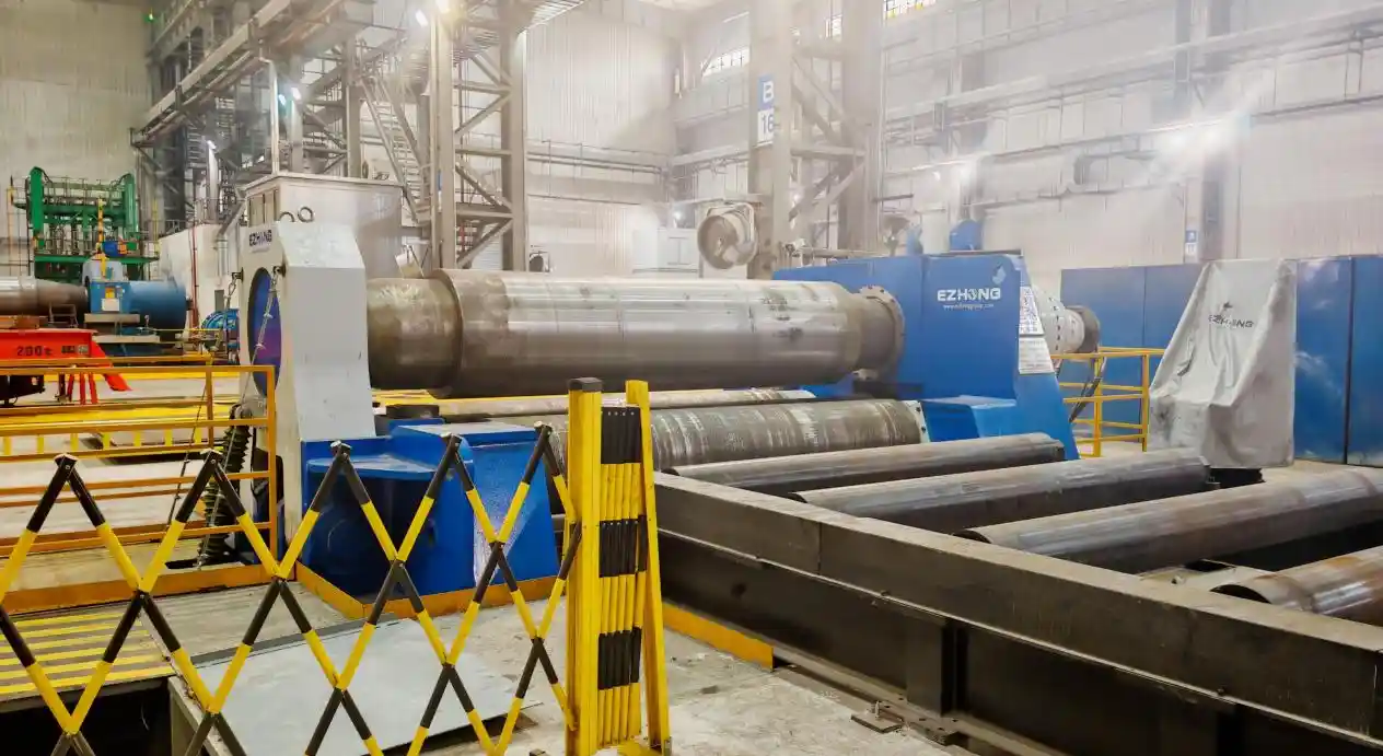 CNC Hydraulic 4-Roll Plate Rolling Machine