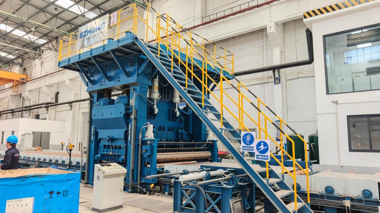 Heavy Plate Leveling Machine