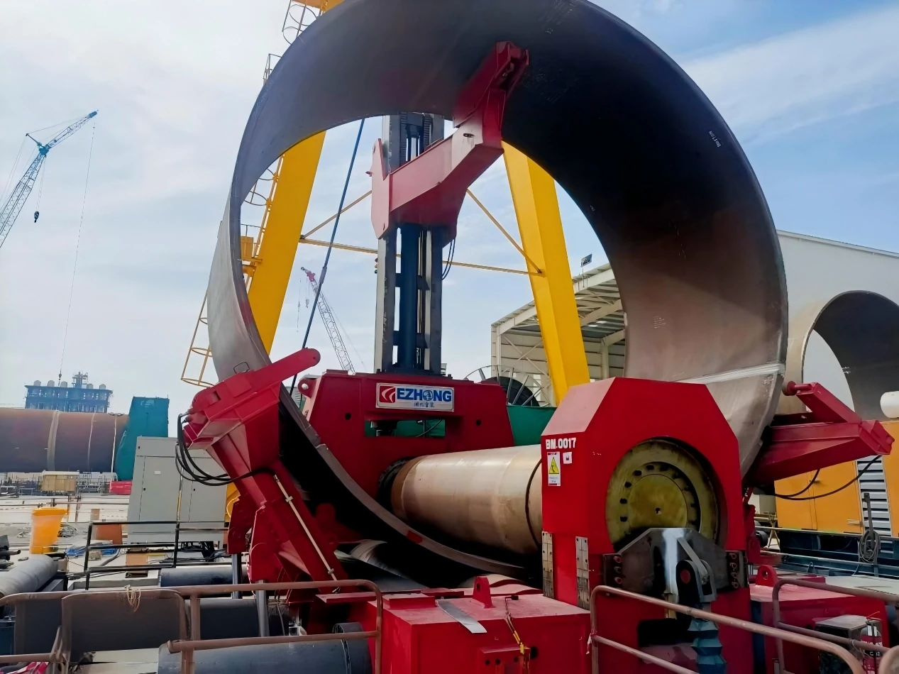 Heavy-Duty 3-Roll Plate Rolling Machine