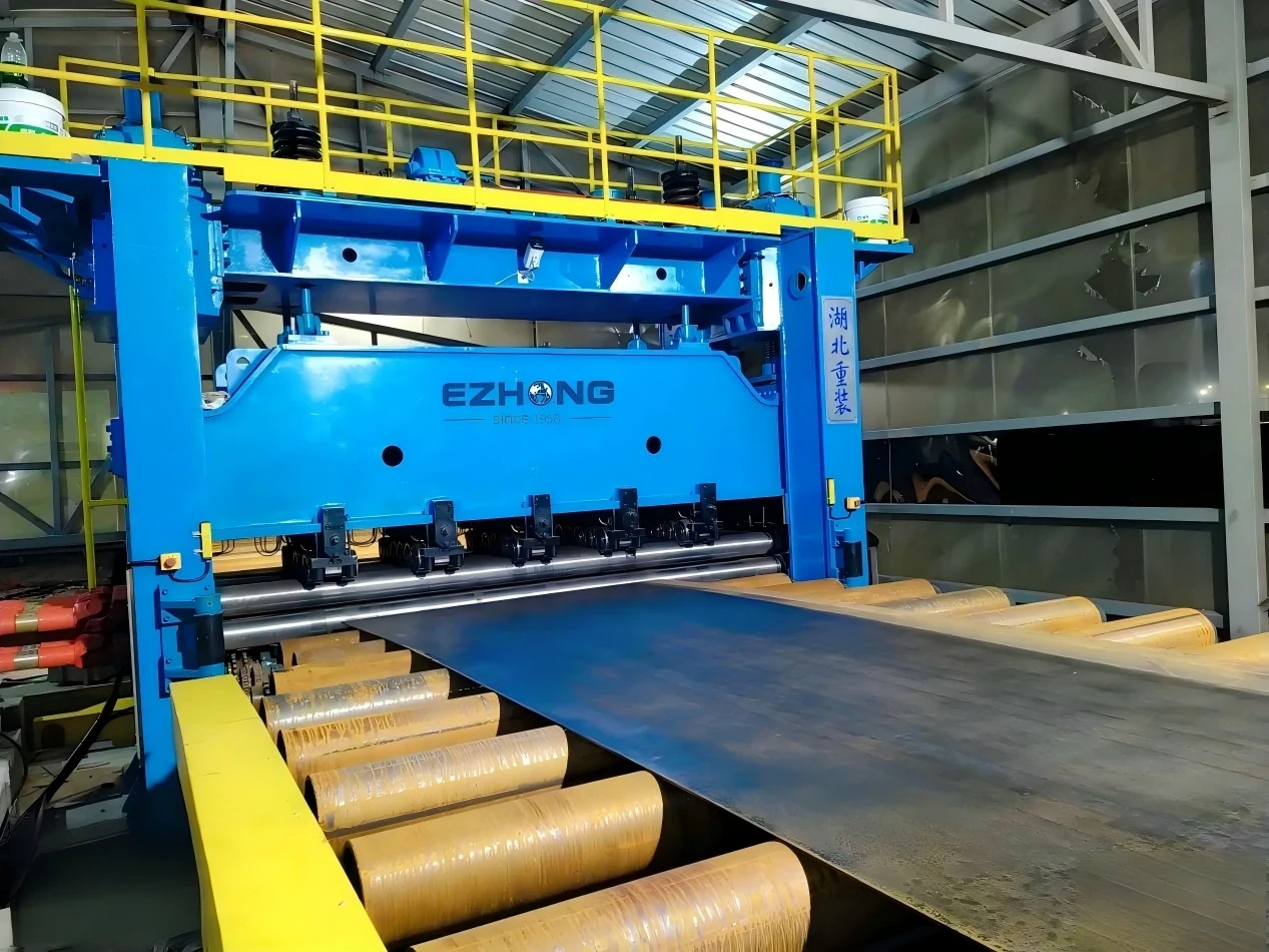 Heavy Plate Leveling Machine