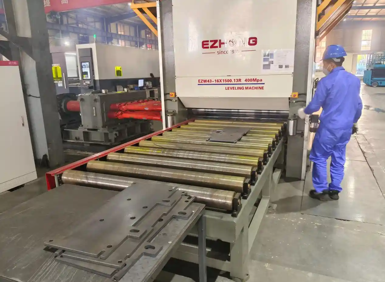 Plate Leveling Machine